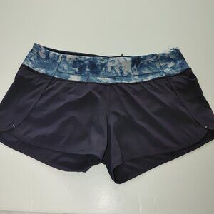 LULULEMON Woman's Mid Rise Athletic Shorts Size 12 NWOT